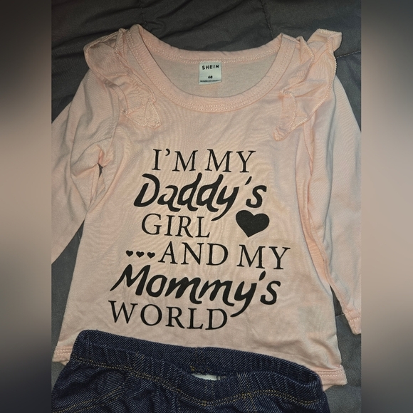 Bundle Of 4 Sets Baby Girl Size 12months. Carters, Shein, Fuyimei, Arch. - Picture 7 of 8